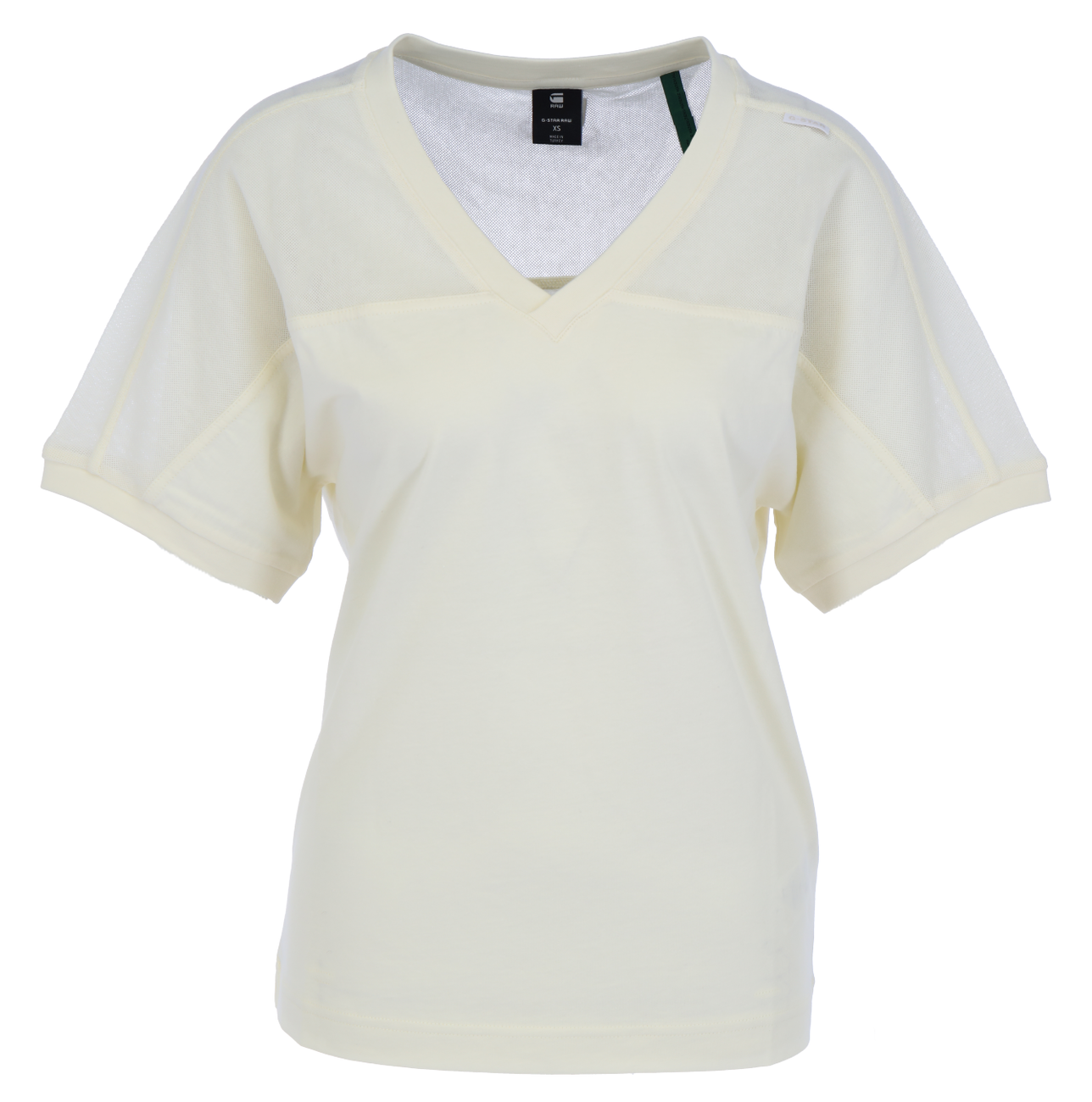 G-STAR RAW DENIM MESH MIX LOOSE V T Damen T-Shirt